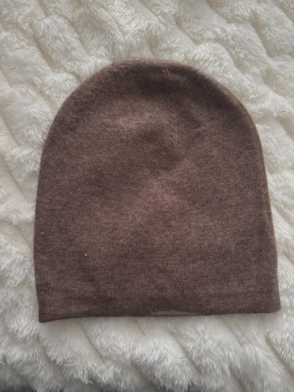 Unisex 100% Cashmere Beanie for kids, teens, small head,Reversible Luxury Knit Hat, Handmade Kashmir Wool, Natural Undyed, Eco-Friendly Gift