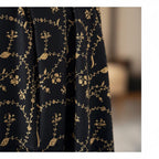 100 % Pashmina Wedding Shawl, Black & Gold, Sozni Hand Embroidery, Handwoven, Kashmir Wrap, Wedding Guest, Bridal Stole, Mother of the Bride